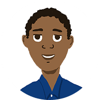 Illustration of Cooper, the Computer Programmer
