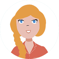 Illustration of Scarlett, the Sports Scientist