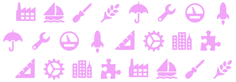 Background pattern of icons