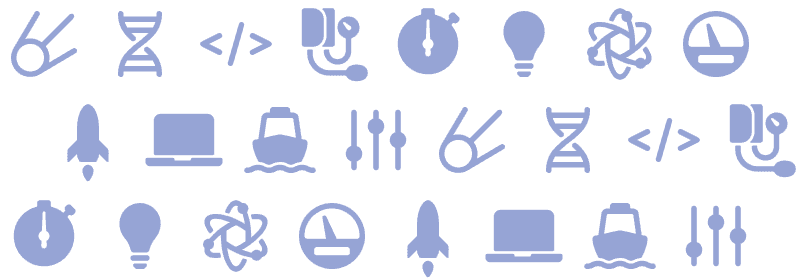 Background pattern of icons